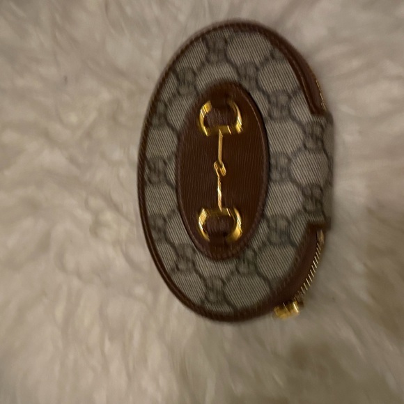 Gucci Brown and Gold Horsebit coin purse 💕 - Picture 10 of 11